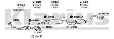 Система выпуска ОГ KLARIUS купить