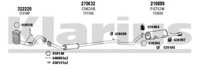 Система выпуска ОГ KLARIUS купить