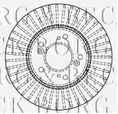 Тормозной диск BORG & BECK купить