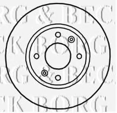 Тормозной диск BORG & BECK купить