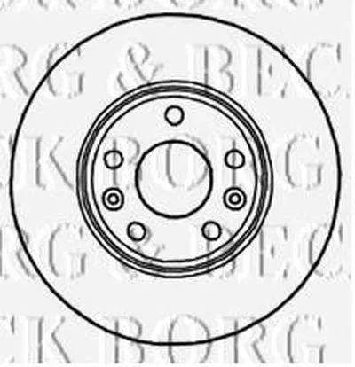 Тормозной диск BORG & BECK купить