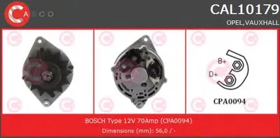 Генератор BRAND NEW SERIES CASCO купить