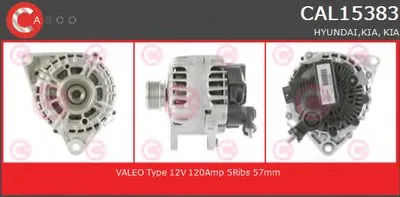 Генератор GENUINE SERIES CASCO купить