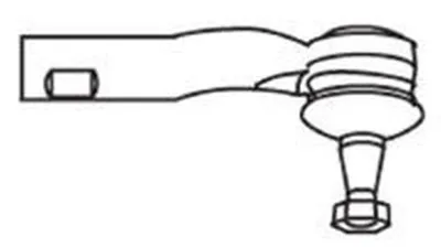 Наконечник поперечной рулевой тяги FRAP купить