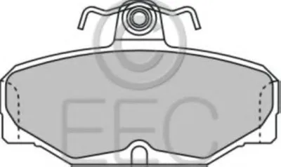 Комплект тормозных колодок, дисковый тормоз EEC купить