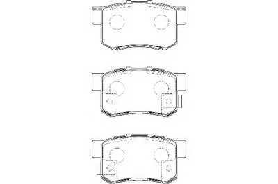 Комплект тормозных колодок, дисковый тормоз WAGNER купить