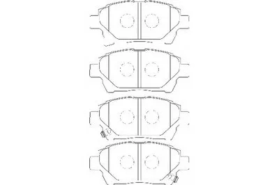 Комплект тормозных колодок, дисковый тормоз WAGNER купить