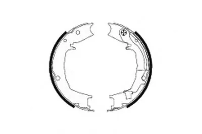 Комплект тормозных колодок, стояночная тормозная система HELLA PAGID купить