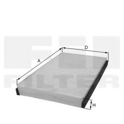 Фильтр, воздух во внутренном пространстве FIL FILTER купить