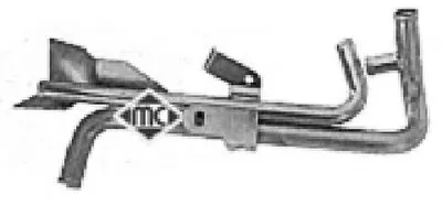 Трубка охлаждающей жидкости Metalcaucho купить