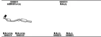 Система выпуска ОГ WALKER купить