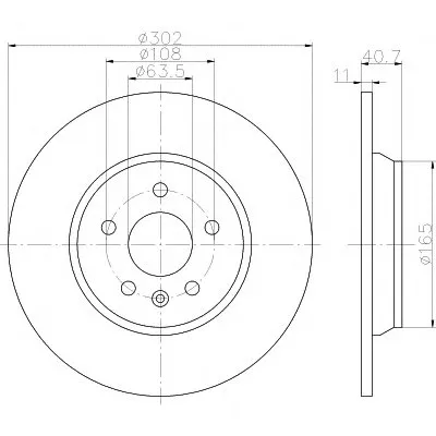 Тормозной диск PRO TEXTAR купить
