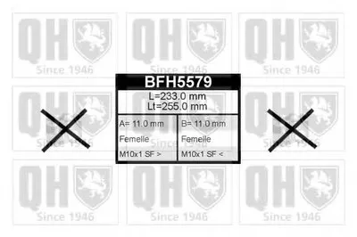 Тормозной шланг QUINTON HAZELL купить