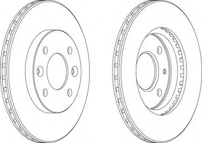 Тормозной диск PREMIER FERODO купить