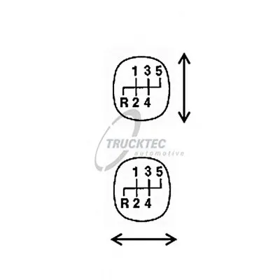 Трос, ступенчатая коробка передач TRUCKTEC AUTOMOTIVE купить