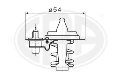Термостат, охлаждающая жидкость ERA купить