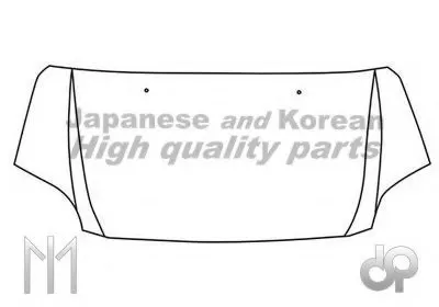 Капот двигателя ASHUKI купить