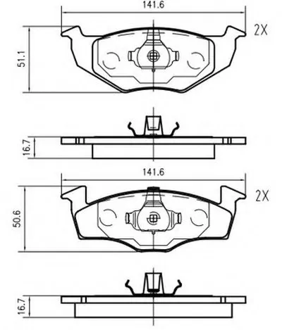 Комплект тормозных колодок, дисковый тормоз VEMA купить