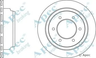 Тормозной диск APEC braking купить