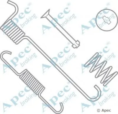 Комплектующие, тормозная колодка APEC braking купить