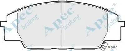 Комплект тормозных колодок, дисковый тормоз APEC braking купить