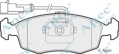 Комплект тормозных колодок, дисковый тормоз APEC braking купить