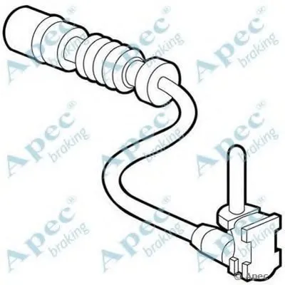 Указатель износа, накладка тормозной колодки APEC braking купить