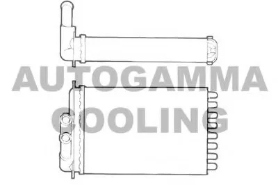 Теплообменник, отопление салона AUTOGAMMA купить