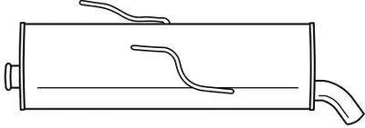 Глушитель выхлопных газов конечный AKS DASIS купить
