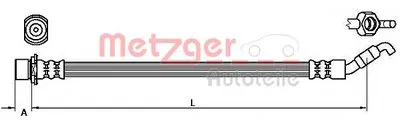 Тормозной шланг METZGER купить