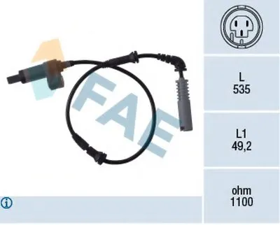 Датчик, частота вращения колеса FAE купить