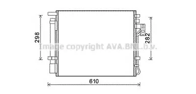 Конденсатор, кондиционер AVA QUALITY COOLING купить