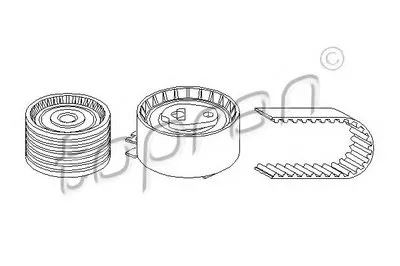 Комплект ремня ГРМ TOPRAN купить