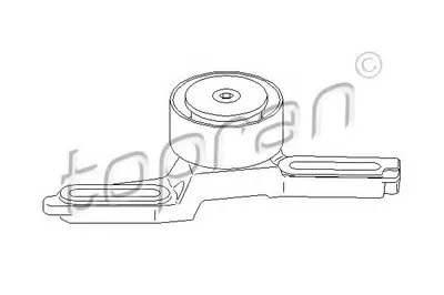 Натяжитель ремня, клиновой зубча TOPRAN купить
