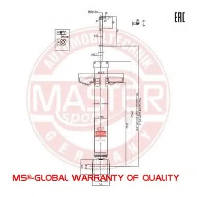 Амортизатор MASTER-SPORT купить