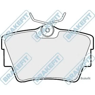 Комплект тормозных колодок, дисковый тормоз Brake Fit APEC braking купить