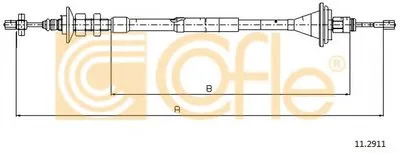 Тросик сцепления COFLE купить
