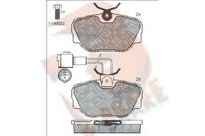 Комплект тормозных колодок, дисковый тормоз R BRAKE купить