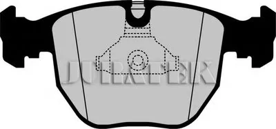 Комплект тормозных колодок, дисковый тормоз JURATEK купить