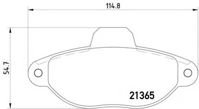 Комплект тормозных колодок, дисковый тормоз HELLA купить