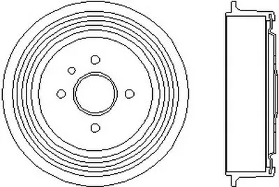 Тормозной барабан HELLA купить