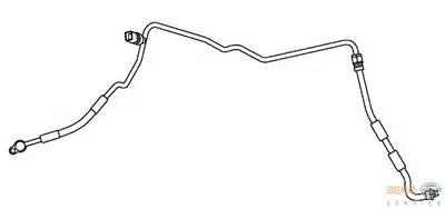 Трубопровод высокого давления, кондиционер BEHR HELLA SERVICE HELLA купить