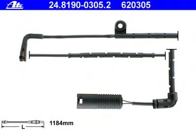 Сигнализатор, износ тормозных колодок ATE купить