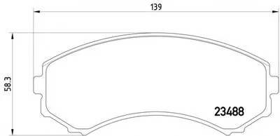 Комплект тормозных колодок, дисковый тормоз HELLA PAGID купить