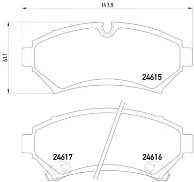 Комплект тормозных колодок, дисковый тормоз HELLA PAGID купить