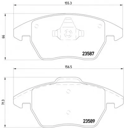 Комплект тормозных колодок, дисковый тормоз HELLA PAGID купить