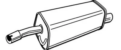 Глушитель выхлопных газов конечный WALKER купить