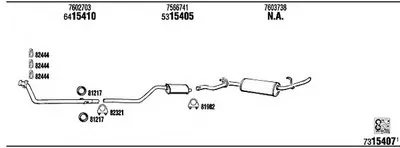 Система выпуска ОГ WALKER купить