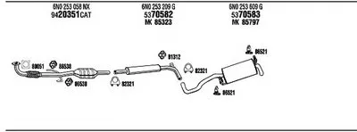 Система выпуска ОГ WALKER купить