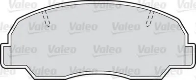 Комплект тормозных колодок, дисковый тормоз VALEO купить